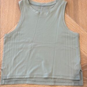 lululemon athletica Sage Green Tank Top